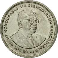 Monnaie, Mauritius, 20 Cents, 1993, TTB, Nickel Plated Steel, KM:53 - Mauritius