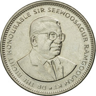 Monnaie, Mauritius, 1/2 Rupee, 1991, SUP+, Nickel Plated Steel, KM:54 - Maurice
