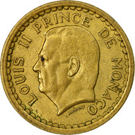 Monnaie, Monaco, Louis II, Franc, Undated (1943), TTB, Aluminium, Gadoury:MC - 1949-1956 Alte Francs