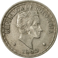 Monnaie, Colombie, 20 Centavos, 1963, TTB, Copper-nickel, KM:215.2 - Colombie