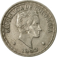 Monnaie, Colombie, 20 Centavos, 1963, TTB, Copper-nickel, KM:215.2 - Colombia