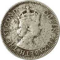Monnaie, Mauritius, Elizabeth II, 1/4 Rupee, 1960, TB, Copper-nickel, KM:36 - Maurice