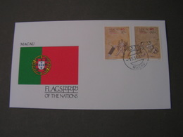 Macao Flag FDC 1991 - FDC