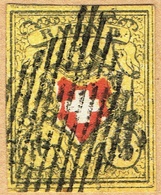 1850 RAYON II TIMBRES OBLITERES C/.S.B.K. Nr:16II. Y&TELLIER Nr:15. MICHEL Nr:8II. - 1843-1852 Kantonalmarken Und Bundesmarken