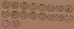 AC - GREAT BRITAIN 1 NEW PENCE LOT 1971 - 1973 - 1976 - 1976 - 1980 - 1981 - 1982 - 1983 - 1985 - 1986 - 1987 - 1988 - 1 - 2 Pence & 2 New Pence