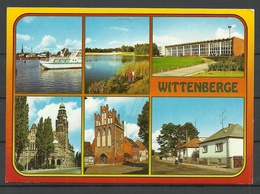 Deutschland Ansichtskarte WITTENBERGE 1992 Gesendet, Mit Briefmarke - Wittenberge