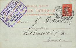 37-TOURS- CORRESPONDANCE QUINCAILLERIE A. LERIVEREND - Tours