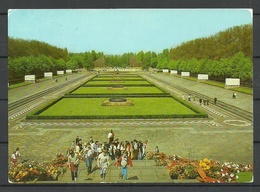 Deutschland DDR BERLIN Denkmal Treptower Park 1990 Gesendet Mit Briefmarke - Treptow