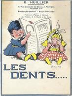 Dentiste Dent Dentisterie Dental Dentaire Arracheur De Dents Fascicule Ancien 13,3 X 18 12 Pages Illutrées - Werbung