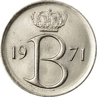 Monnaie, Belgique, 25 Centimes, 1971, Bruxelles, SUP, Copper-nickel, KM:154.1 - 25 Cent