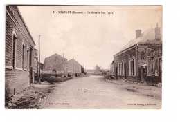 80 Meaulte La Grande Rue 1922 Edit Lefevre Brochet - Meaulte