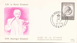 Belgique FDC Du 23 Décembre 1965 à Gent Musée De La Dynastie - 1961-1970