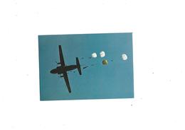 Carte Postale Parachutisme Largage Transall C 160 - Parachutisme