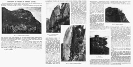 L'EXPLOSION DU ROCHER De  " TORMERY "  ( SAVOIE )  1913 - Alpes - Pays-de-Savoie