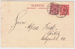 Schleswig, 1920, Bedarf " Wyk Auf För " , #a1147 - Schleswig