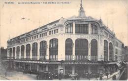 42 - ROANNE ( Commerce ) : Les GRANDS MAGASINS " AUX DAMES DE FRANCE "  - CPA - Loire - Roanne