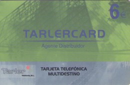 ESPAÑA. TARLERCARD - AGENTE DISTRIBUIDOR. 6€. (635P) - Telefonica