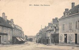 Culan      18         Rue Nationale        ( Voir Scan) - Culan