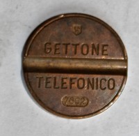 Jeton Cabine Téléphonique Italie 1976 Gettone Telefonico 7602 ESM : Emilio Senesi Medaglie - Monedas/ De Necesidad