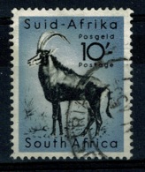 Ref 1234 - 1954 South Africa 10/= Sable Antelope - Fine Used Stamp - Used Stamps