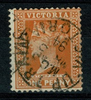 Ref 1234 - Australia Victoria 1994 1d Stamp - Up Train Victoria Railway Postmark - Usados