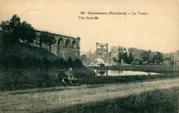 DANNEMARIE   CPA 68 Haut-Rhin Le Viaduc - Dannemarie