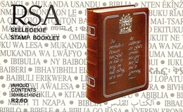 SOUTH AFRICA, 1988, Booklet 21b,  Bible English Overprint Down - Postzegelboekjes