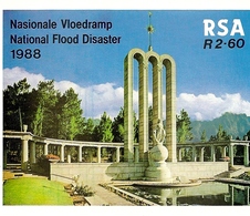SOUTH AFRICA, 1988, Booklet 23b,  Huegenot Monument, Overprint English Down - Postzegelboekjes