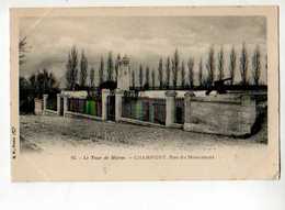 51 CHAMPIGNY Rue Du Monument La Tour De Marne, Dos Simple - Champigny