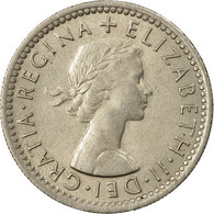 Monnaie, Grande-Bretagne, Elizabeth II, 6 Pence, 1958, SUP, Copper-nickel - H. 6 Pence