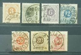Sweden 1877, Sverige, Frimärke, Used - Used Stamps