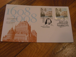 Canada # 2269 JOINT ISSUE FOUNDING OF QUEBEC CITY New 2008 Unaddressed - 2001-2010