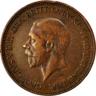 Monnaie, Grande-Bretagne, George V, Penny, 1935, TTB, Bronze, KM:838 - C. 1/2 Penny