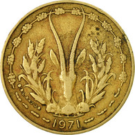 Monnaie, West African States, 10 Francs, 1971, Paris, TB - Elfenbeinküste