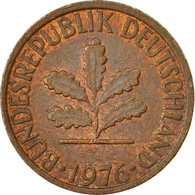 Monnaie, République Fédérale Allemande, Pfennig, 1976, Karlsruhe, TB+, Copper - 1 Pfennig