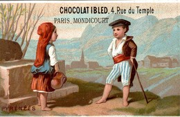 CHROMO CHOCOLAT IBLED  PYRENEES - Ibled