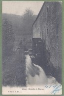 CPA  - HUY - VIEUX MOULIN A BARSE - Petite Animation, Roue à Aubes - N. 35, G.H. édition, A - Huy