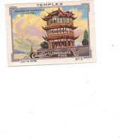 Pagode De Wutchang CHINE CHINA Temples Chromo 57 X 41 Mm Pub: Cailler's TB - Nestlé