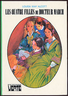 {09800} L May Alcott "Les 4 Filles Du Dr March" Bibliothèque Verte (cartonné). 1981  " En Baisse " - Biblioteca Verde