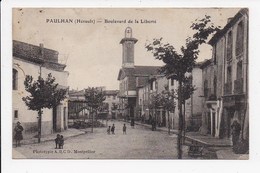 CPA 34 PAULHAN Boulevard De La Liberté - Paulhan