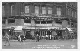 75001-PARIS-CAFE-RESTAURANT DE L'UNIVERS , VUE PRISE DE LA COMEDIE -FRANCAISE - Cafés, Hoteles, Restaurantes