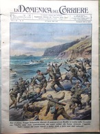 La Domenica Del Corriere 27 Aprile 1941 WW2 Vittoria In Grecia Pesca Littoriali - Weltkrieg 1939-45