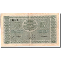 Billet, Finlande, 5 Markkaa, 1922, KM:61a, TB+ - Finlandia