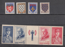 Francia - 1943 - Annata Completa / Complete Year Set ** - 1940-1949