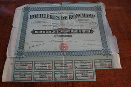 Houillères De Ronchamp - A - C