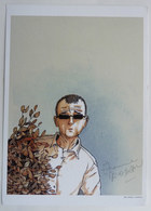 EX LIBRIS - DAVODEAU - HOMME A LUNETTES N° HC 04/50 Signé NS XL - Illustrateurs D - F