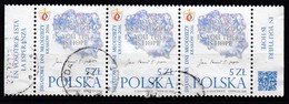 POLEN  2015 - MiNr: ?  3er Streifen Used - Usados