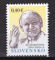 SLOVAKIA - 2011 Beatification Of John Paul II, 1920-2005  M273 - Unused Stamps