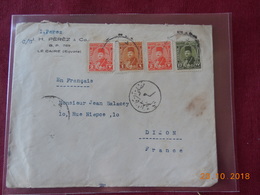 Lettre D Egypte De 195... Du Caire A Destination De Dijon - Covers & Documents