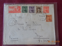 Lettre D Egypte De 1949. Du Caire A Destination De Dijon - Storia Postale